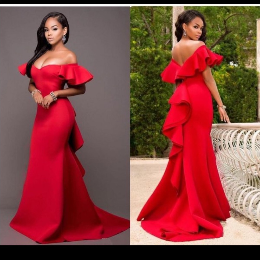 Red Formal Dress- Never worn!